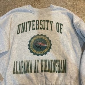 UAB Blazers Sweatshirt Sz L